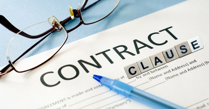 What are the key clauses in Commercial Contracts?